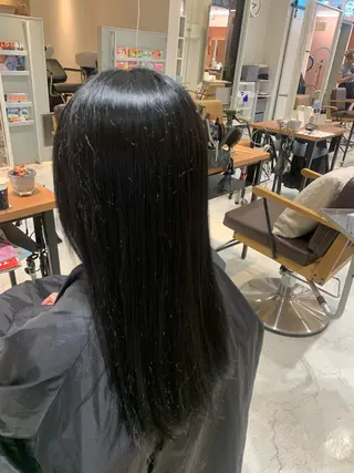 セミロング 🌶推しカラー RINA🌶´-のヘアスタイル