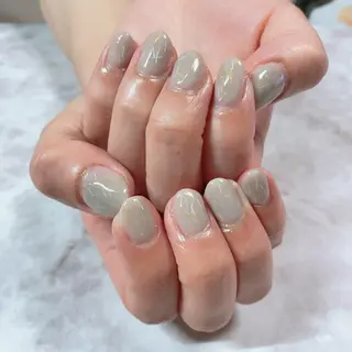 ネイル マジョリカ ブルーのネイルデザイン