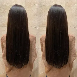 ロング カラー ぷつっと/レイヤー MANAMI🪿🤍のヘアスタイル