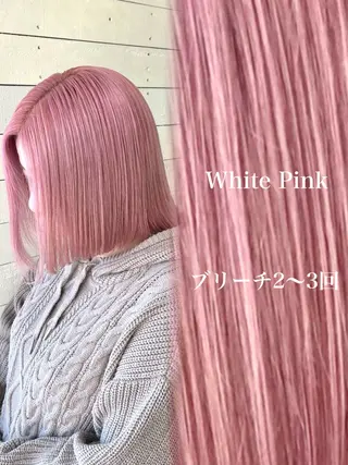 ショート 💛ブリーチで叶える 💛垢抜けカラー🌈のヘアスタイル