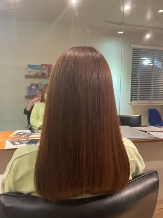 ロング Lisa🪄似合わせ ／デザインカラーのヘアスタイル