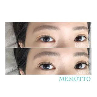マツエク・マツパ MEMOTTO CHIHIROのマツエク・マツパデザイン