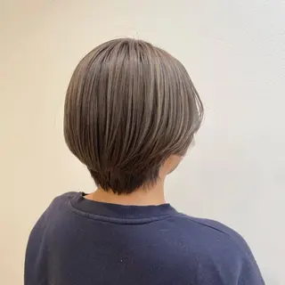 ショート カラー レイヤー/ハイトーン 🫧‪Erikaのヘアスタイル