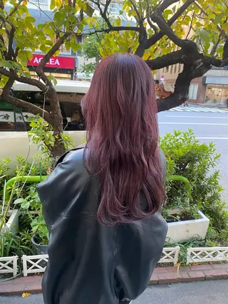 ロング カラー ヘアアレンジ メンズ特化 エシカル　松原大将のヘアスタイル