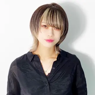 ショート カラー ヘアアレンジ 大橋 拓巳のヘアスタイル