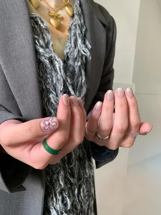 ネイル 【韓国ヘア・ネイル】 HINATA🍒のネイルデザイン