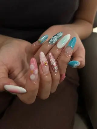 ネイル 🦋Hina🦋 9月予約受付中✨のネイルデザイン