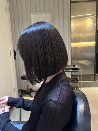 ミディアム カラー KOGA ✨艶髪＆ブリーチ✨のヘアスタイル