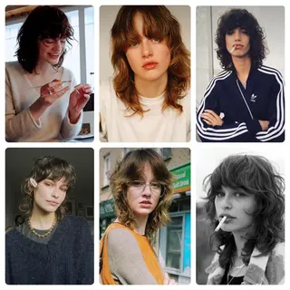 ミディアム 古沢 新のヘアスタイル