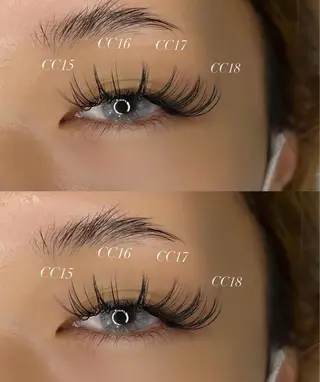 マツエク・マツパ la vierge所属・manaka yoshidaのマツエク・マツパデザイン