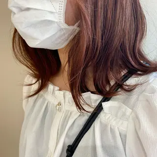 ロング カラー 個性派/ブリーチ *ほのかのヘアスタイル