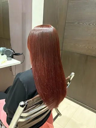 ロング 白井 史菜のヘアスタイル