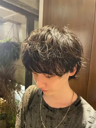 ショート パーマ 【お洒落パーマ】 Elme　肥塚康汰郎のヘアスタイル