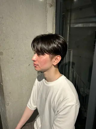 ショート メンズ 葉月/ボブ/ 透明感カラー／中目黒のヘアスタイル