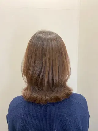 ミディアム 皆川 優奈のヘアスタイル