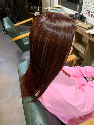 カラー ✂︎GLITTER ✂︎東ヶ崎　湧✂︎のヘアスタイル