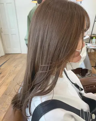 セミロング リピーター多数🌟 メンズ限定 松本理沙のヘアスタイル