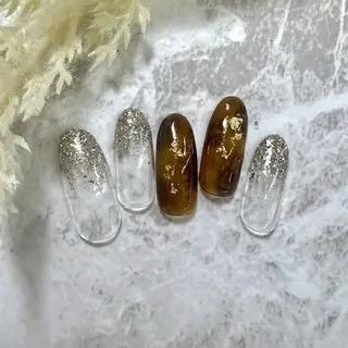 ネイル ⭐︎休業中の練習⭐︎ JNA認定講師髙橋のネイルデザイン