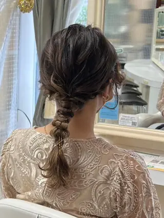 ヘアアレンジ 豊田 智美のヘアスタイル