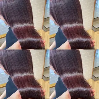 ロング カラー 韓国レイヤー/ ハッシュカットひかるのヘアスタイル