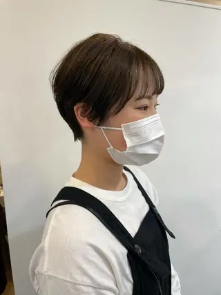 ショート 大迫 江梨のヘアスタイル
