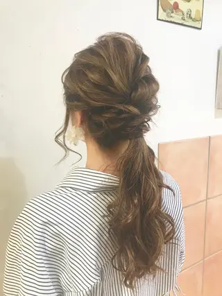 ロング ヘアアレンジ Neolive Cava 相模大野店所属・sola: neoliveのヘアスタイル