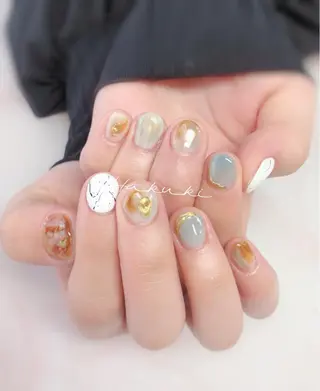 ネイル ハク キのネイルデザイン