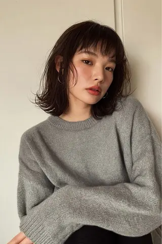 ミディアム La Lauren所属・ダブルカラー/透明感 💈JUNYA💈のヘアスタイル