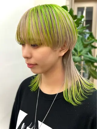 カラー 矢場町/栄/上前津/ 佐藤祐希のヘアスタイル