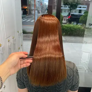 ロング i.blue所属・縮毛矯正特化/ 髪質改善/だいすけのヘアスタイル