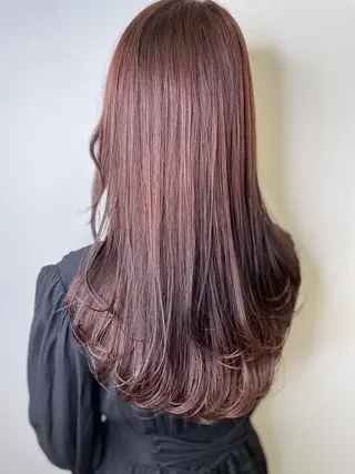 ロング カラー IORI #韓国ヘア#髪質改善のヘアスタイル