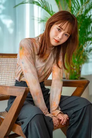 ロング カラー 透明感カラーと映画 美容師/yujiのヘアスタイル