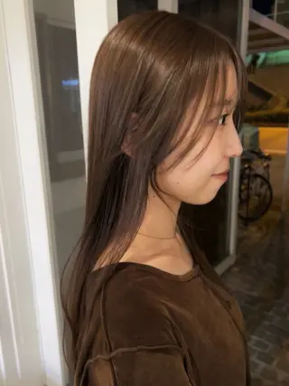 ロング カラー KOCHAB所属・三谷 はるなのヘアスタイル
