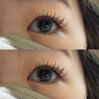 マツエク・マツパ 桑田 新菜のヘアスタイル