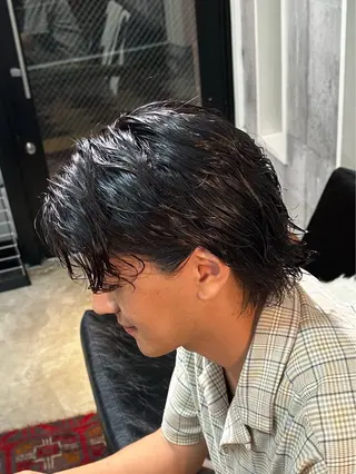 ミディアム 🥸MENIN 相模 大野メンズ専門🥸のヘアスタイル