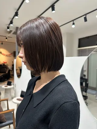 ショート ボブ/レイヤー /河内温太のヘアスタイル