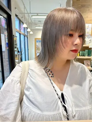 ミディアム カラー 🍒中川葵久美🍒 メンズ/パーマのヘアスタイル