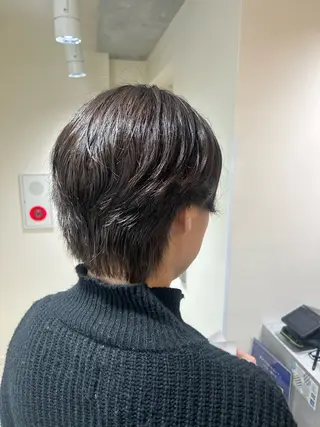 メンズ ルナ/レイヤー /暖色/メンズカットのヘアスタイル