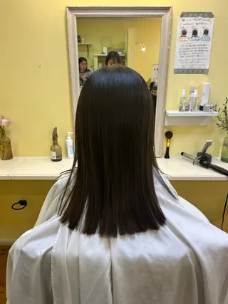 セミロング キッズ MoMO北三条駅 ꕤ︎︎·͜·さとうのヘアスタイル