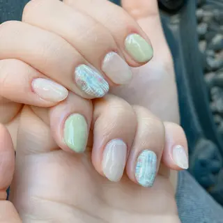 ネイル 綱島 佳恵のネイルデザイン