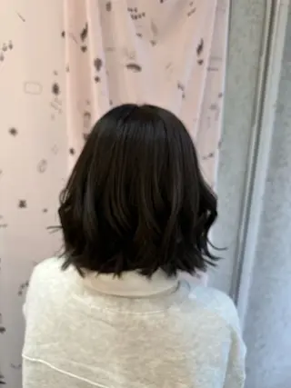 ショート ORANGE POP _HIBIKIのヘアスタイル