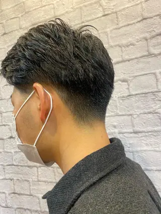 ショート 銀座マツナガ新宿野村ビル店所属・メンズカットなら 桃井大輔のヘアスタイル