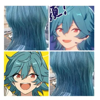 ショート カラー GARU-ガル-所属・TSUNO🦖 派手髪/オタク美容師のヘアスタイル