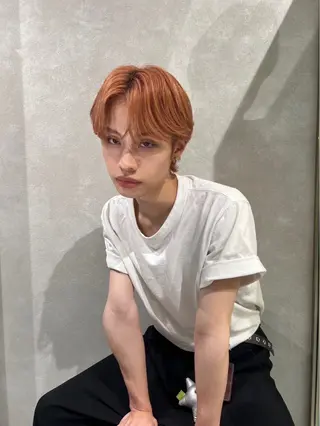 カラー メンズ 韓国風艶カラー 🇰🇷🩶/REIのヘアスタイル