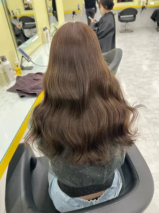 セミロング レイヤー/韓国❣️ 髪質改善/亘紘輝のヘアスタイル