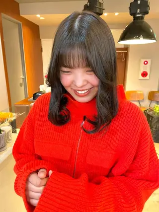 セミロング カラー cope'u  emu所属・cope'u moneのヘアスタイル