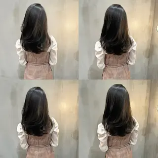 セミロング LOMA🇰🇷 銀座クボタのヘアスタイル
