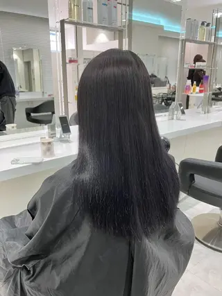 ロング カラー 🫧透明感ラベンダー 似合わせ🫧あい🫧のヘアスタイル