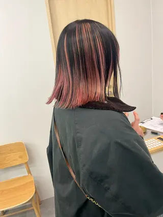 ミディアム 大林 エリコのヘアスタイル