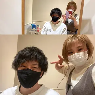 ショート カラー メンズ キッズ ショート、ボブなら お任せ❤️石川由美のヘアスタイル